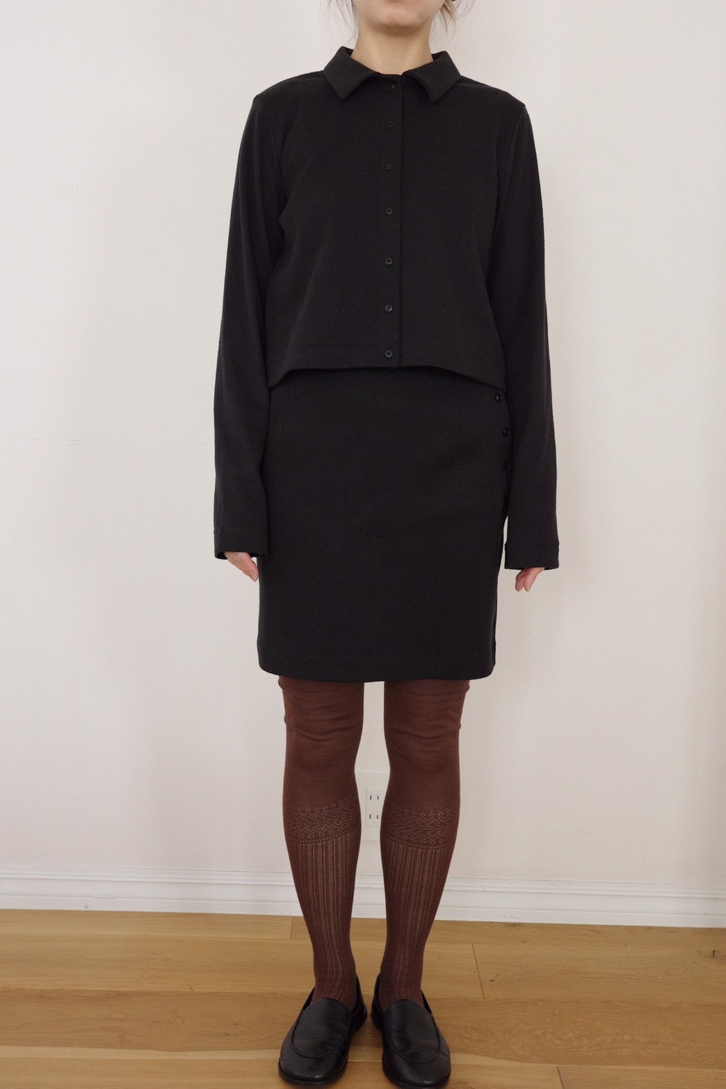 Cotton silk cardigan
