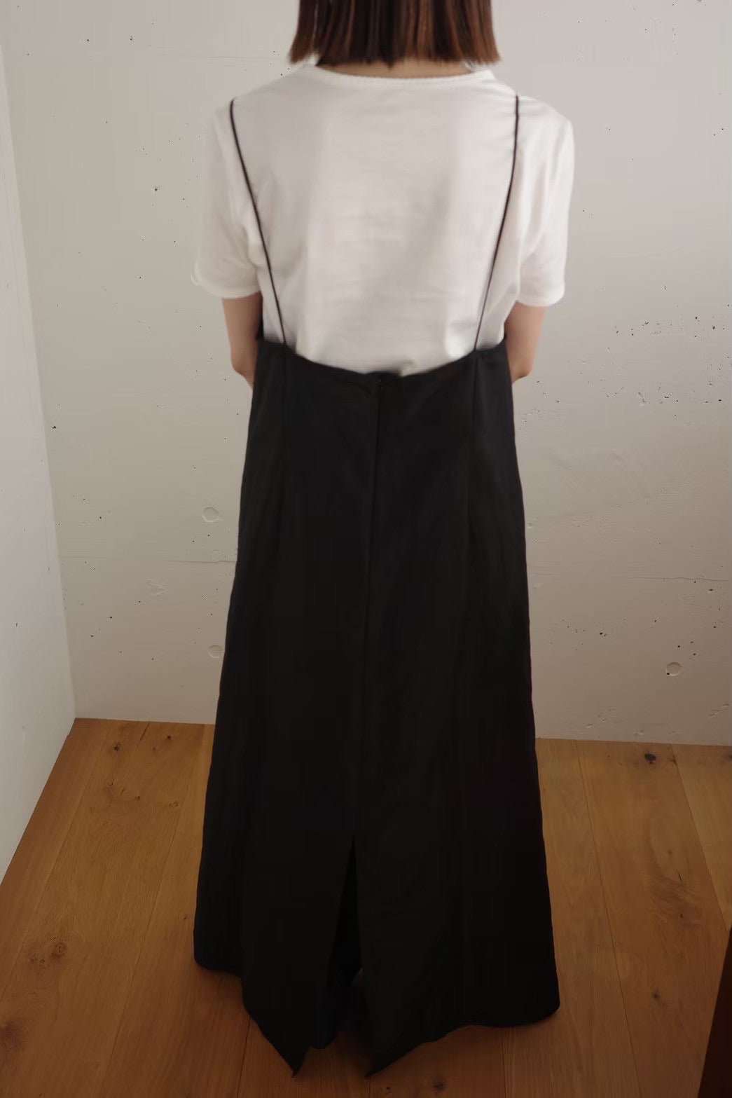 Silk linen dress
