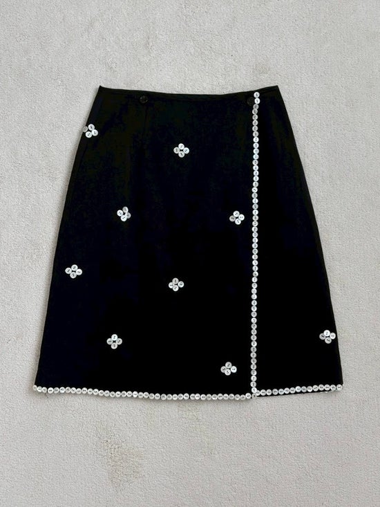 NOHRA スカート 貝ボタン 2026SS Pearly skirt – NOHRA