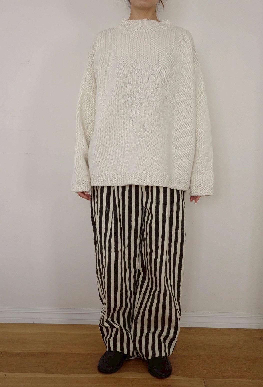 Lobster knit pullover
