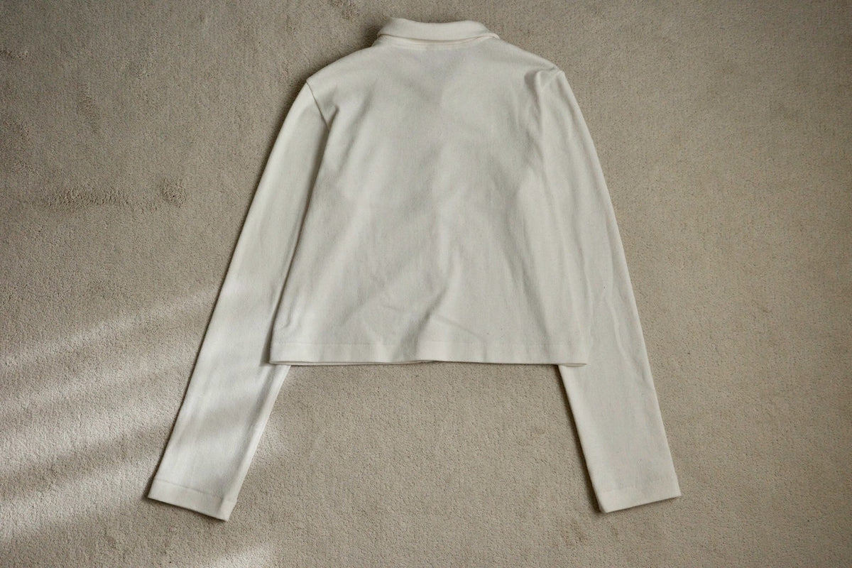 Cotton silk cardigan