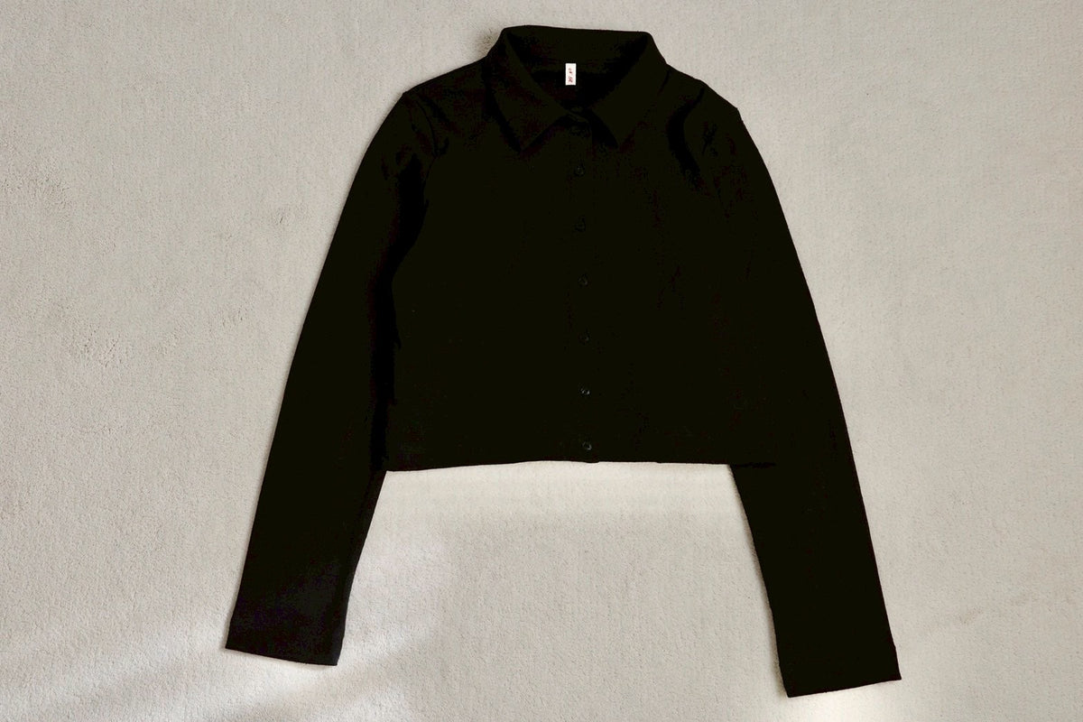 Cotton silk cardigan