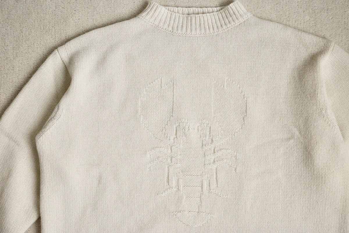 Lobster knit pullover