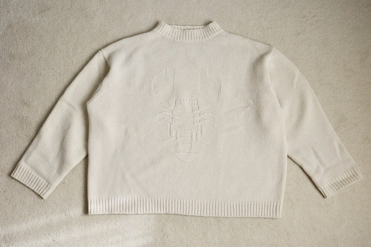 Lobster knit pullover
