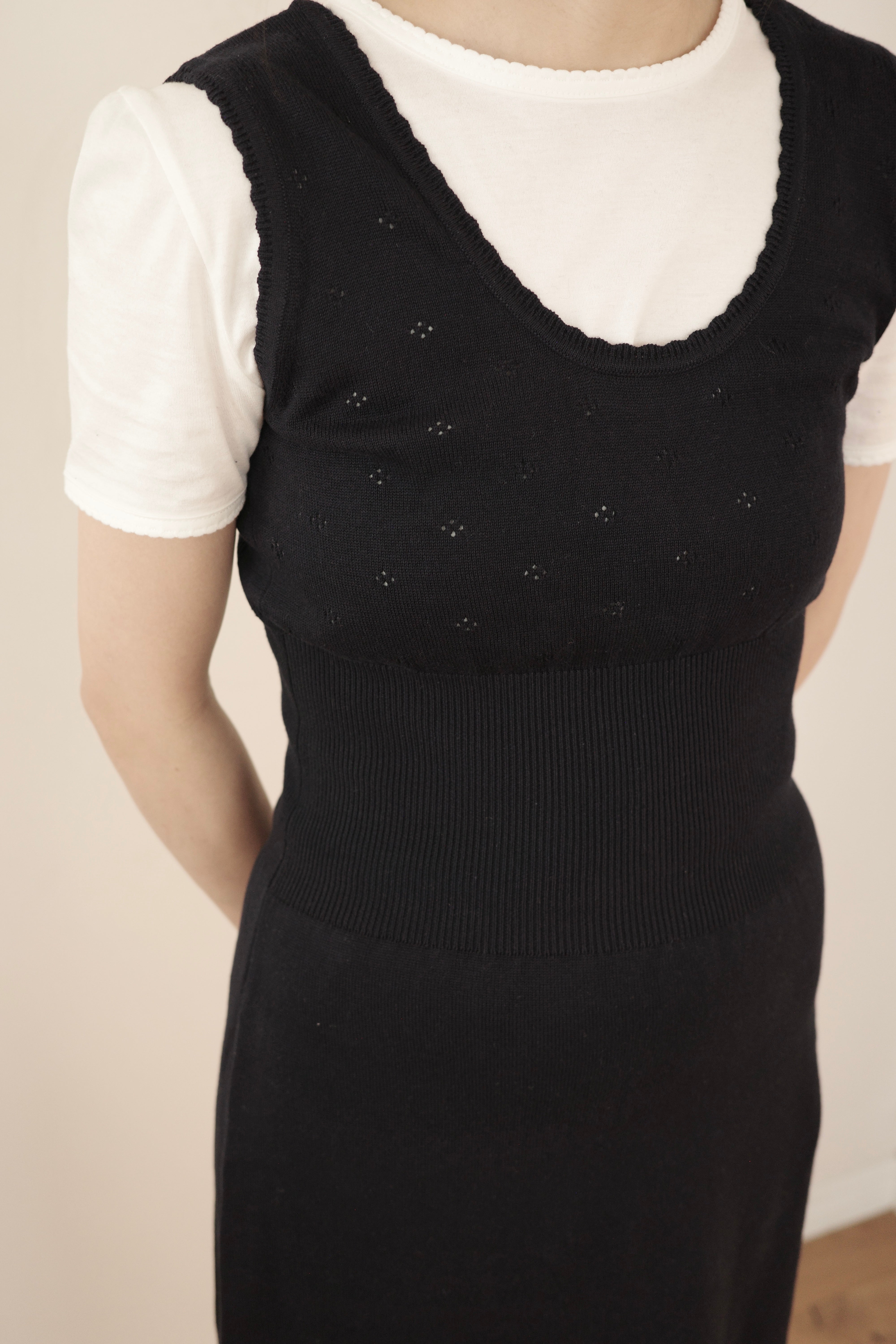 Eyelet Knit Onepiece – NOHRA