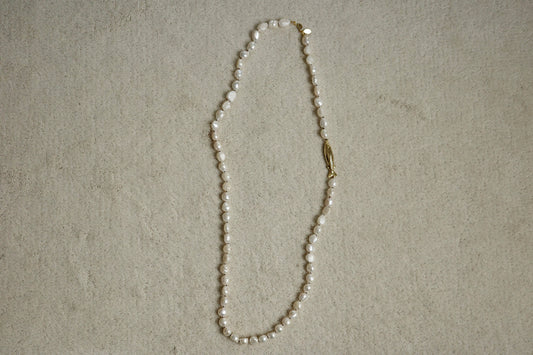Necklace(Fish and pearl)