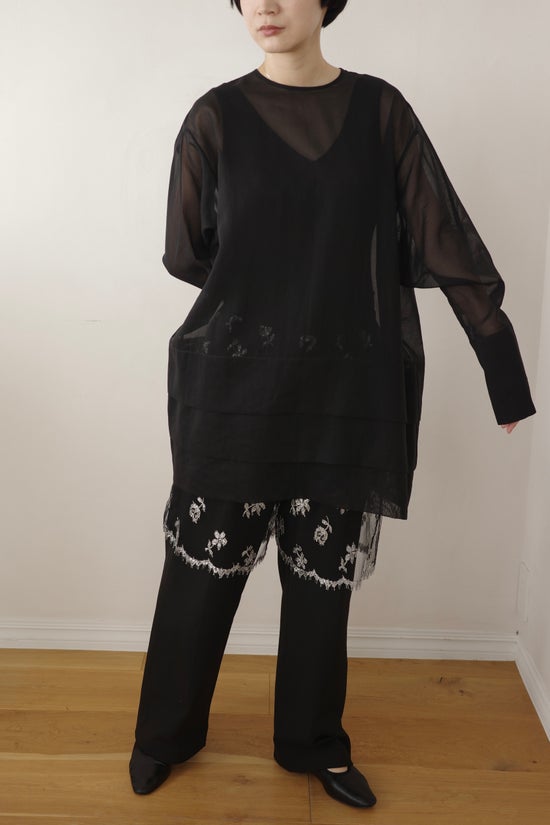 Cotton organdy onepiece