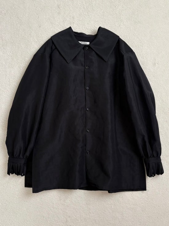 Silk linen blouse