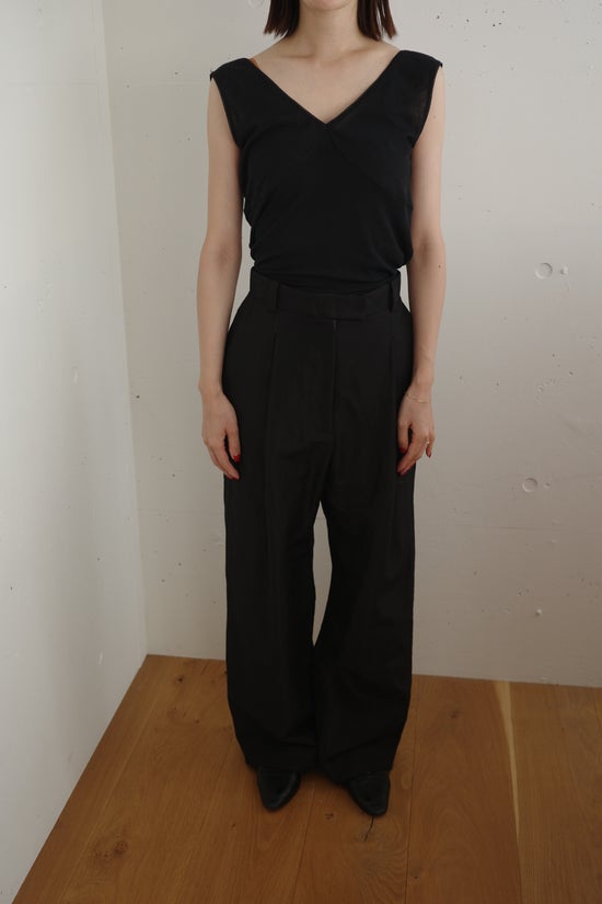 Organic cotton rib tank top