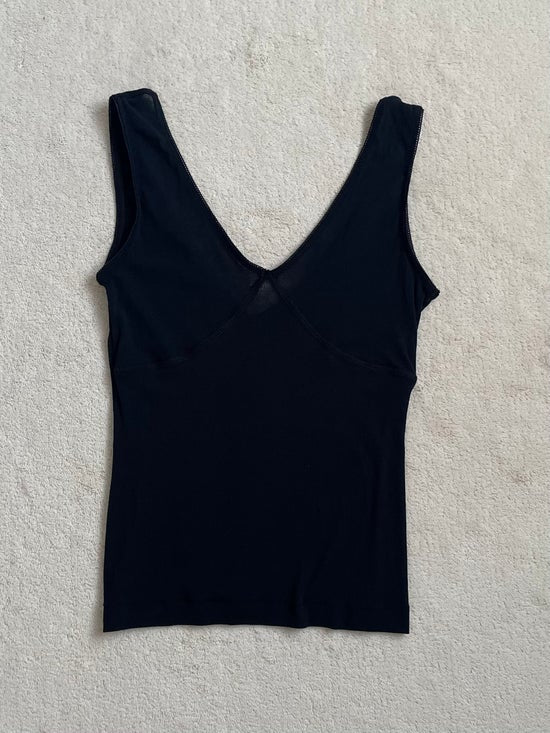 Organic cotton rib tank top